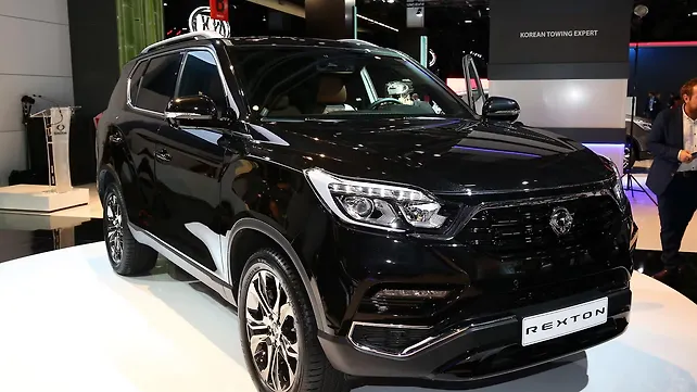 Frankfurt Motor Show 2017: Next generation SsangYong Rexton is India -bound Frankfurt Motor Show 2017: Next generation SsangYong Rexton is India -bound