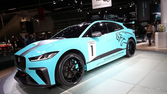 Frankfurt Motor Show 2017: Jaguar charges in with I-Pace eTrophy race car Frankfurt Motor Show 2017: Jaguar charges in with I-Pace eTrophy race car
