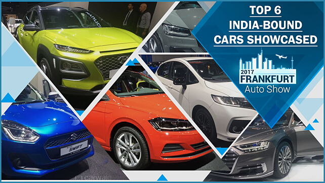 Frankfurt Motor Show 2017: Top India-bound cars