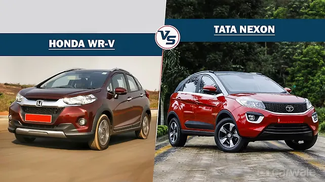 Spec comparison: Tata Nexon Vs Honda WR-V Spec comparison: Tata Nexon Vs Honda WR-V