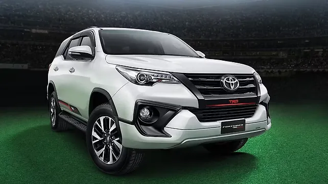 Toyota Fortuner TRD Sportivo launched at Rs 31.01 lakhs Toyota Fortuner TRD Sportivo launched at Rs 31.01 lakhs