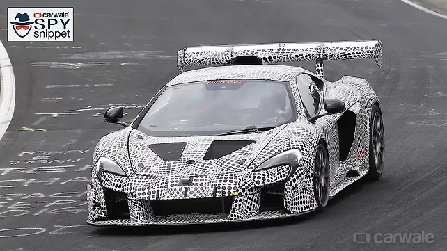 New McLaren 675LT iteration spied on the Nurburgring New McLaren 675LT iteration spied on the Nurburgring