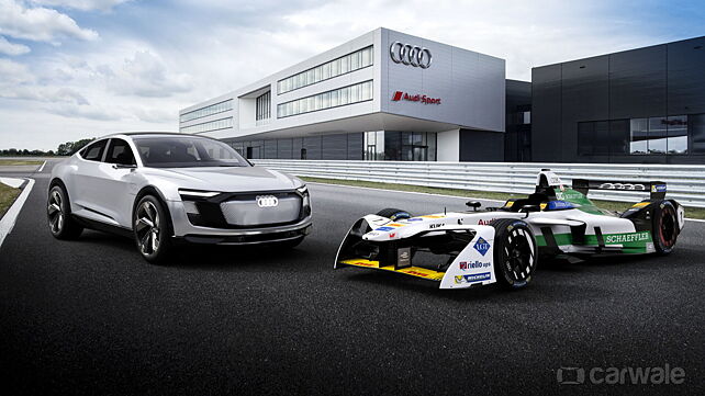Audi reveals Formula E race car