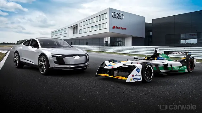 Audi reveals Formula E race car Audi reveals Formula E race car
