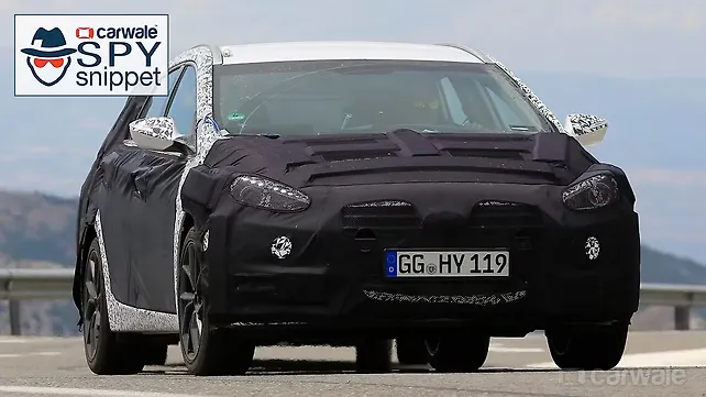 Hyundai i40 wagon facelift spied Hyundai i40 wagon facelift spied