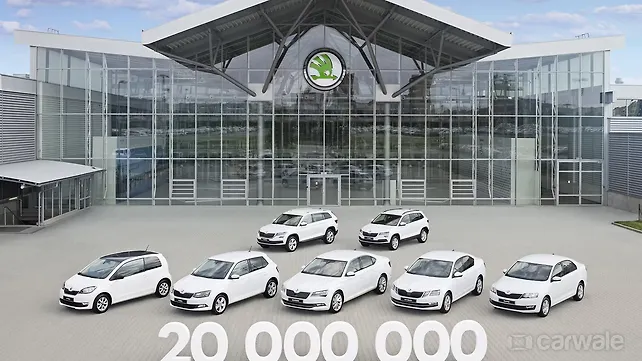 Skoda rolls out its 20 millionth vehicle, a Karoq crossover Skoda rolls out its 20 millionth vehicle, a Karoq crossover