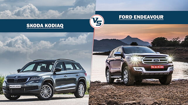Spec comparison: Skoda Kodiaq Vs Ford Endevaour