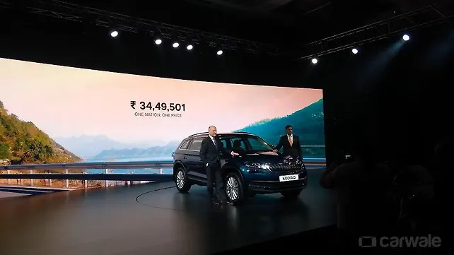 Skoda Kodiaq launched in India at Rs 34.49 lakhs Skoda Kodiaq launched in India at Rs 34.49 lakhs