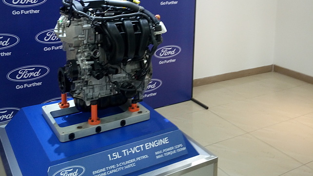 Ford India Unveils New Three-cylinder 1.5-litre Petrol Engine, To Debut ...