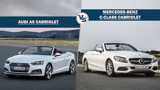 Spec Comparison: Audi A5 Cabriolet vs Mercedes-Benz C300 Cabriolet