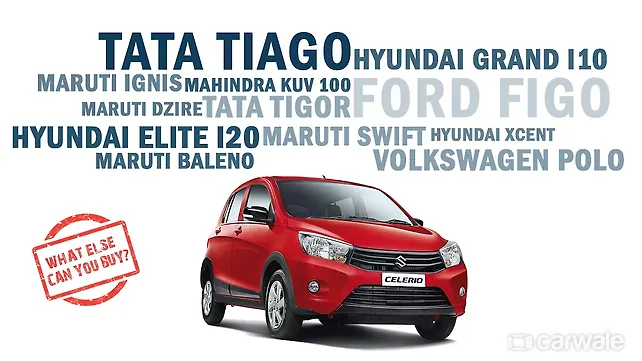Maruti Suzuki Celerio - What else can you buy? Maruti Suzuki Celerio - What else can you buy?