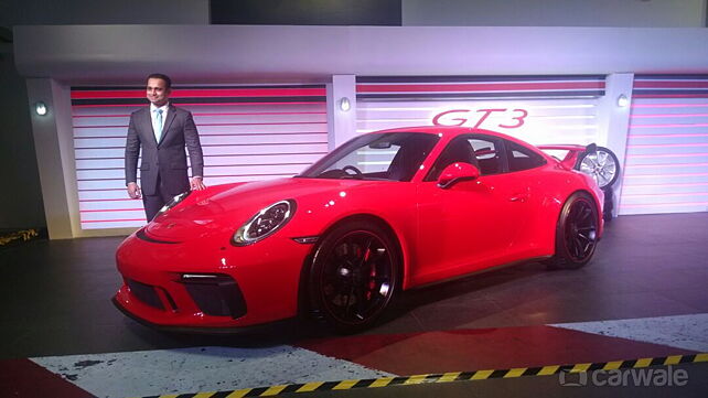 Porsche 911 GT3 launched in India at Rs 2.31 crores