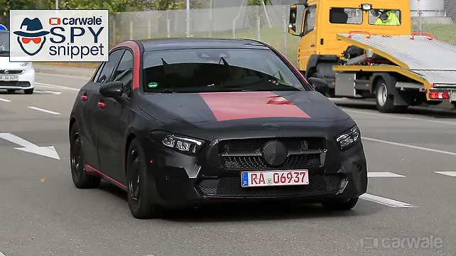 Mercedes-Benz A-Class prototype sheds more camouflage Mercedes-Benz A-Class prototype sheds more camouflage