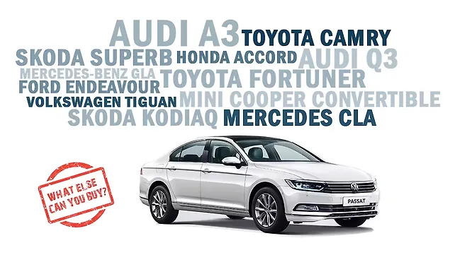 What else can you buy for the price of Volkswagen Passat? What else can you buy for the price of Volkswagen Passat?