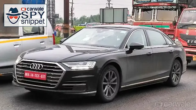 Audi A8 spotted testing in India Audi A8 spotted testing in India