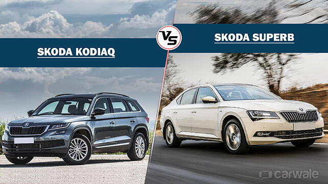 Sibling rivalry - Skoda Kodiaq Vs Skoda Superb - CarWale