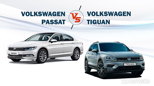 Sibling rivalry: Volkswagen Passat Vs Volkswagen Tiguan
