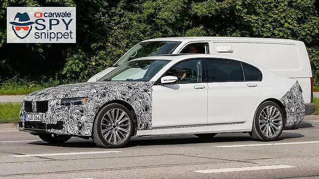 BMW 7 Series facelift spotted testing BMW 7 Series facelift spotted testing