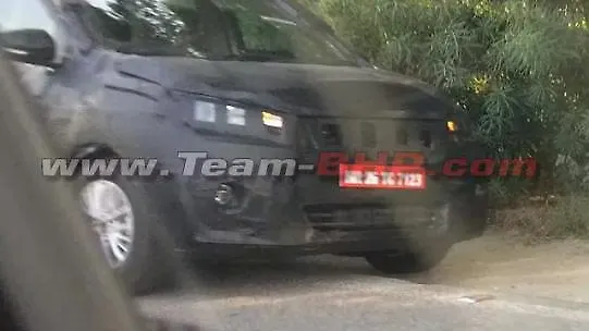 Possible next generation Maruti Suzuki Ertiga spotted on test Possible next generation Maruti Suzuki Ertiga spotted on test