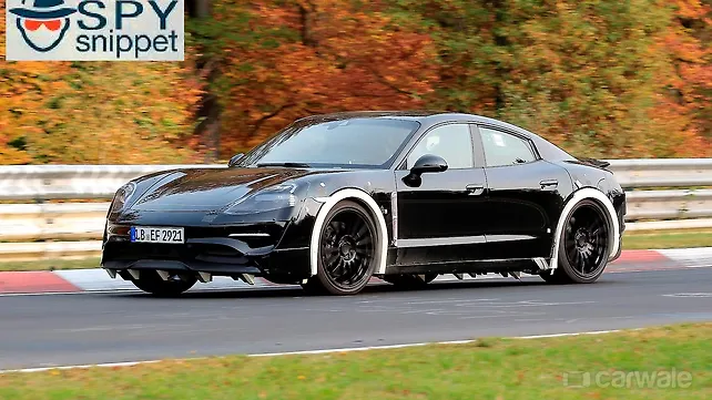 Porsche Mission E spotted testing at the Ring Porsche Mission E spotted testing at the Ring