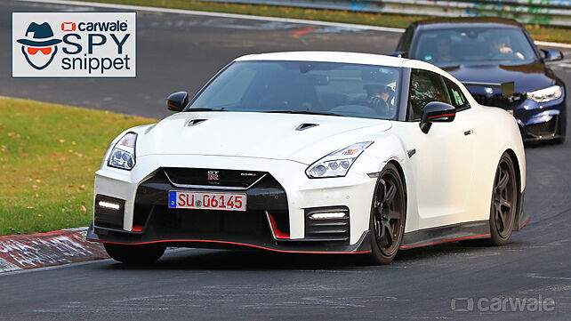 Nissan spotted testing its new GT-R Nismo