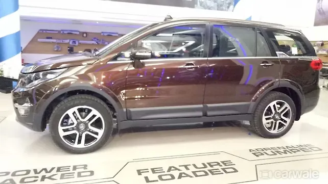Tata Hexa to don a new coffee brown colour soon Tata Hexa to don a new coffee brown colour soon