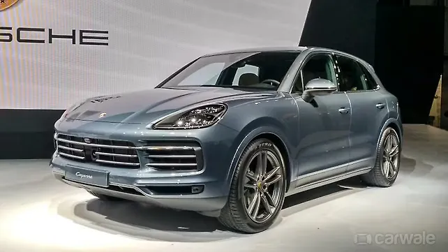 Tokyo Motor Show 2017: Porsche Cayenne, German symmetry in quirky Japan Tokyo Motor Show 2017: Porsche Cayenne, German symmetry in quirky Japan