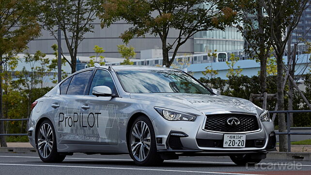 Nissan demonstrates its autonomous prototype on the streets of Tokyo
