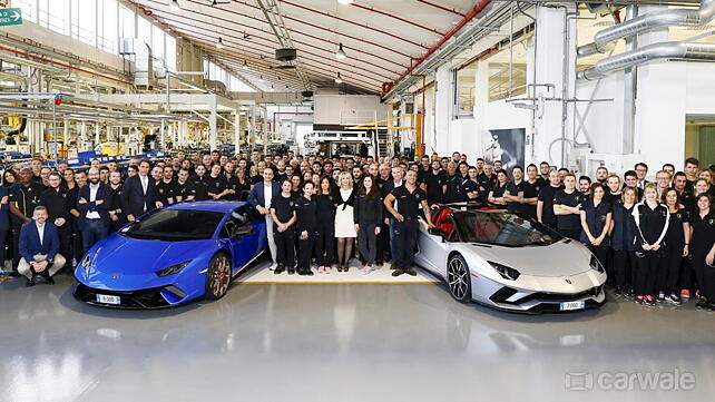 Lamborghini Huracan and Aventador achieve new sales milestone