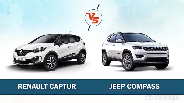 Renault Captur vs Jeep Compass Renault Captur vs Jeep Compass