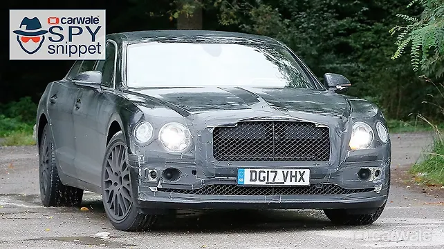 Bentley Flying Spur spotted testing Bentley Flying Spur spotted testing