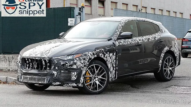 Maserati Levante GTS under development Maserati Levante GTS under development