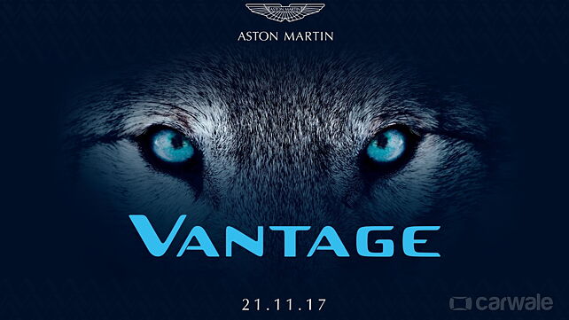 Aston Martin Vantage to be revealed on 21 November
