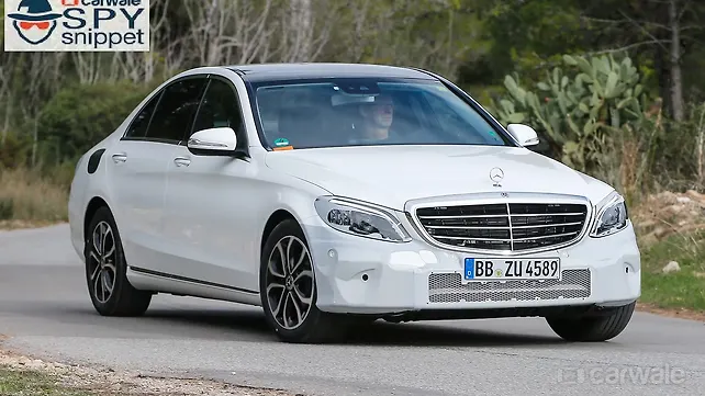 Mercedes C-Class facelift spied again Mercedes C-Class facelift spied again