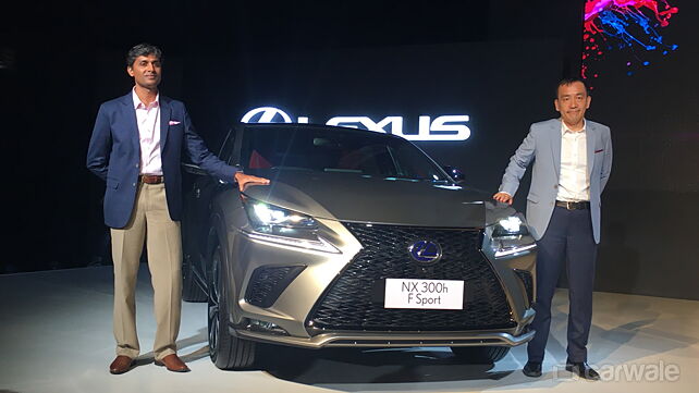 Lexus NX SUV unveiled in India