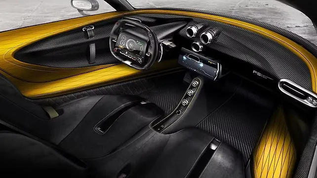 Hennessey Venom F5 has an Interior Looking Out of This World