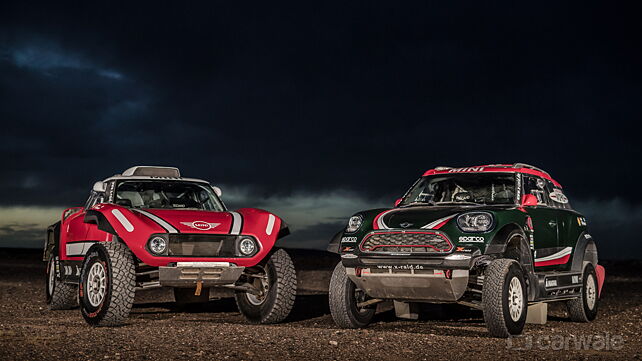 Mini showcases two 2018 Dakar Rally contenders