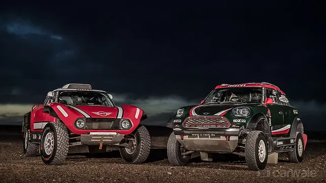 Mini showcases two 2018 Dakar Rally contenders Mini showcases two 2018 Dakar Rally contenders