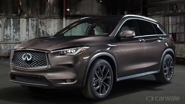 Infinity QX50 revealed with a variable compression ratio engine Infinity QX50 revealed with a variable compression ratio engine