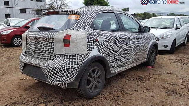Ford Figo facelift spotted testing in India