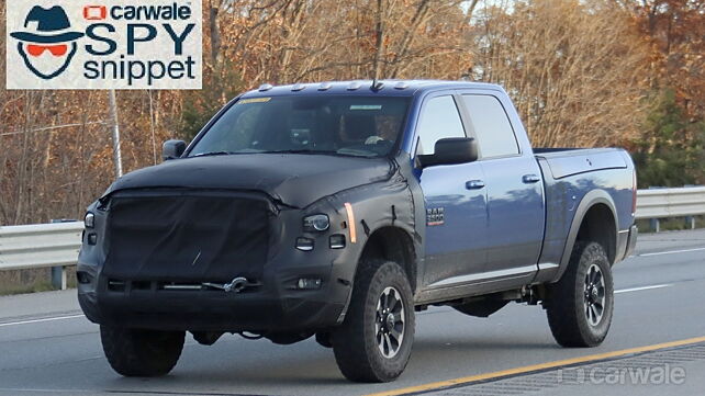 Ram Power Wagon facelift caught on test