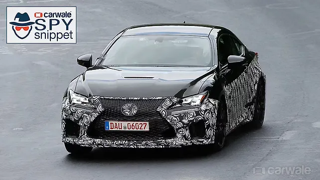 Lexus spotted testing the RC F on the ‘Ring Lexus spotted testing the RC F on the ‘Ring