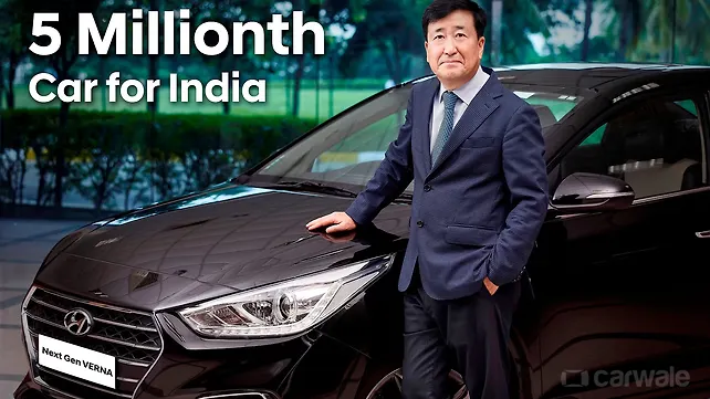 Hyundai rolls out 5 millionth car in India Hyundai rolls out 5 millionth car in India