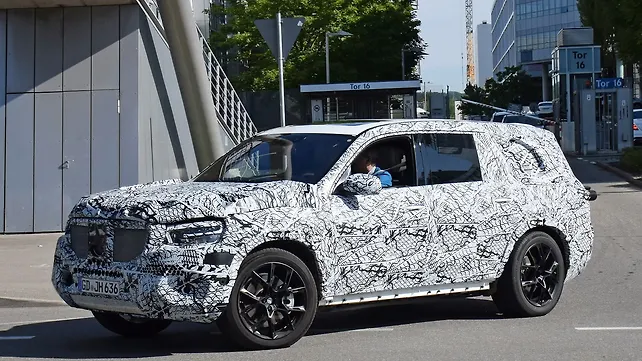 All-new Mercedes-Benz GLS spied All-new Mercedes-Benz GLS spied