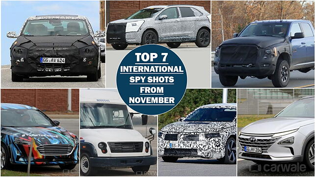 Top International spy shots from November