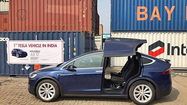 First ever Tesla Model X arrives in India