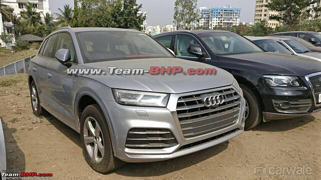 All-new Audi Q5 spotted at dealer’s yard in India