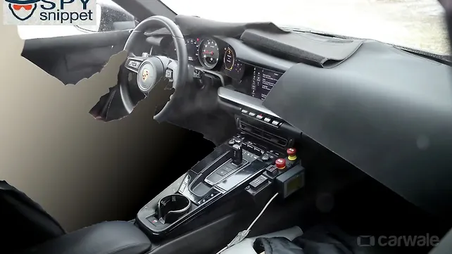 Next-gen Porsche 911 interior spied Next-gen Porsche 911 interior spied