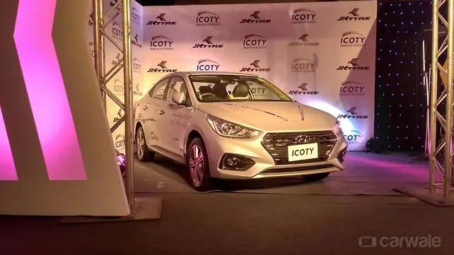 Hyundai Verna wins ICOTY 2018 Hyundai Verna wins ICOTY 2018