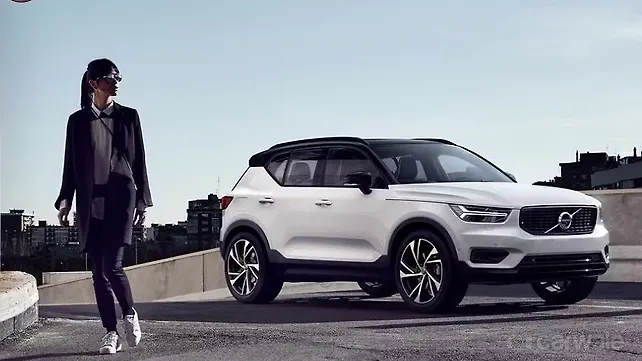 Volvo lists the XC40 on the Indian website Volvo lists the XC40 on the Indian website